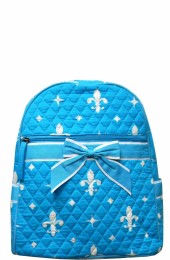 Quilted Backpack-FL2010/BLUE